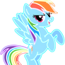 Rainbow Dash Neon