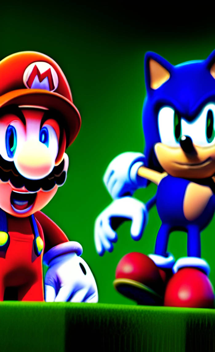 Mario And Sonic by totempow on DeviantArt