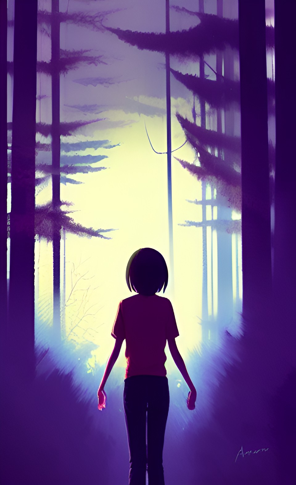 Aliens Beyond The Trees by totempow on DeviantArt