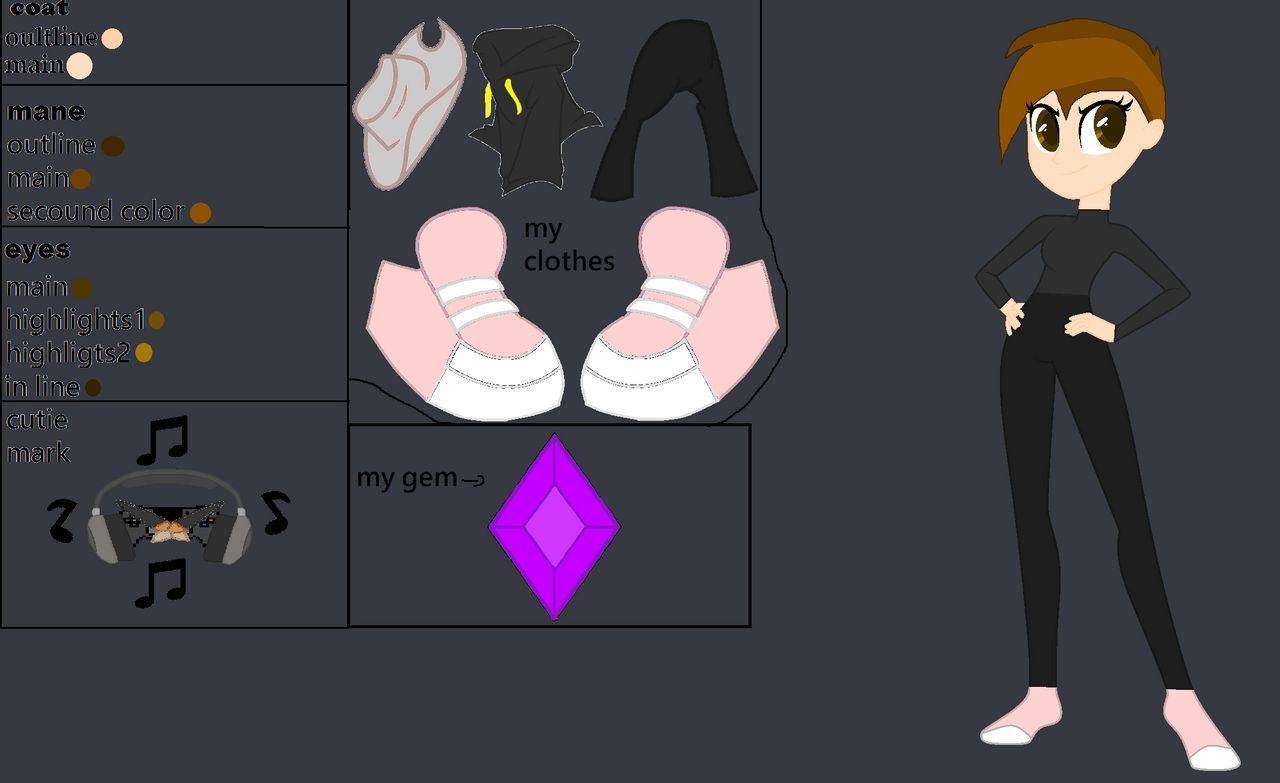 my EQ OC by DJCharArtist1981 on DeviantArt