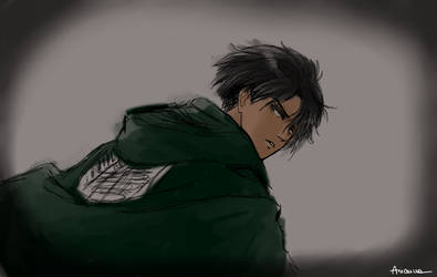 never look back_ Levi / Rivaille