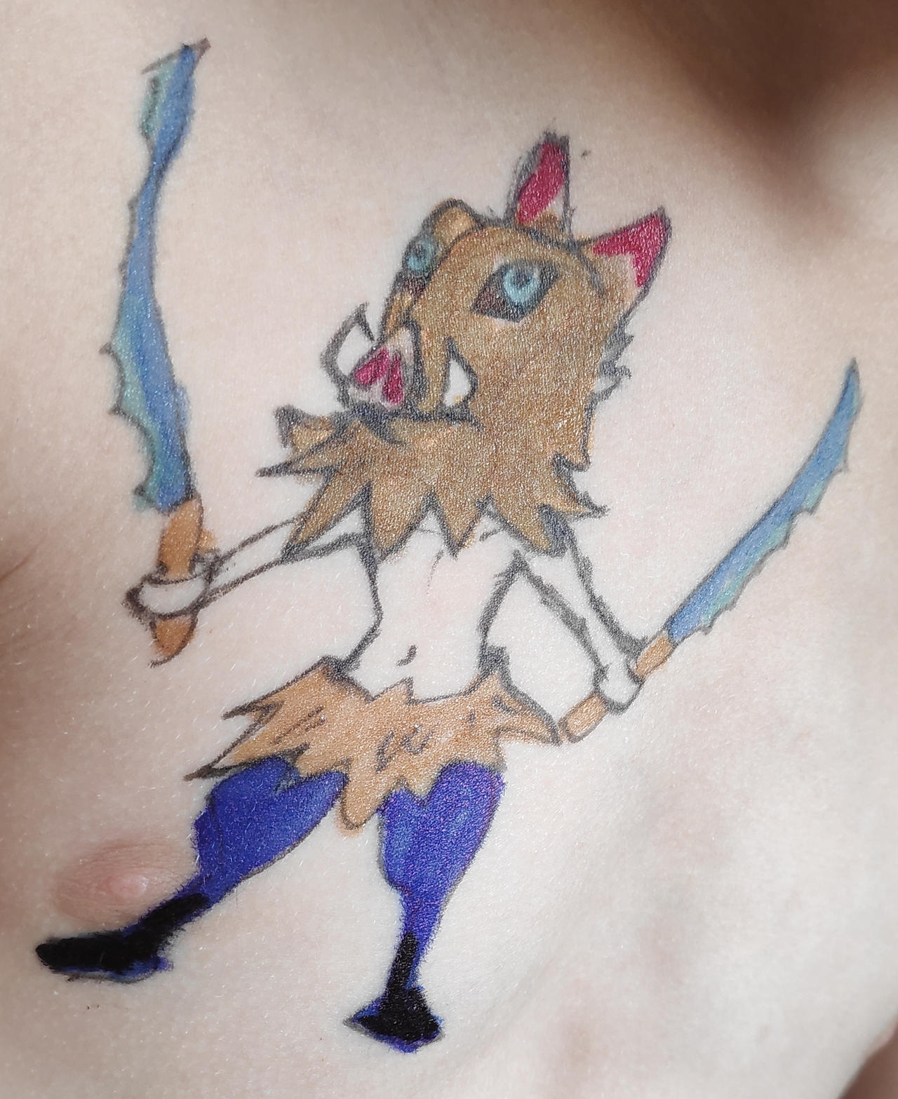 tatou inosuke hashibira by axelertou on DeviantArt