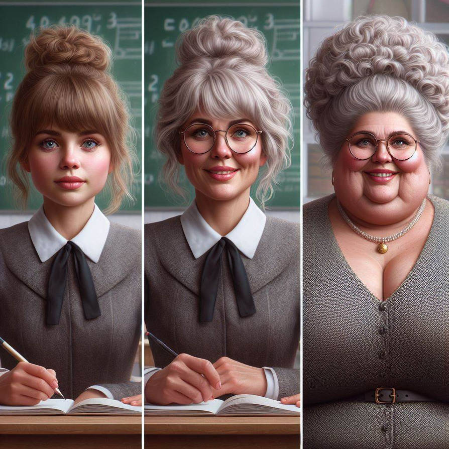 Teacher through the Years 2 by morepushing13 on DeviantArt