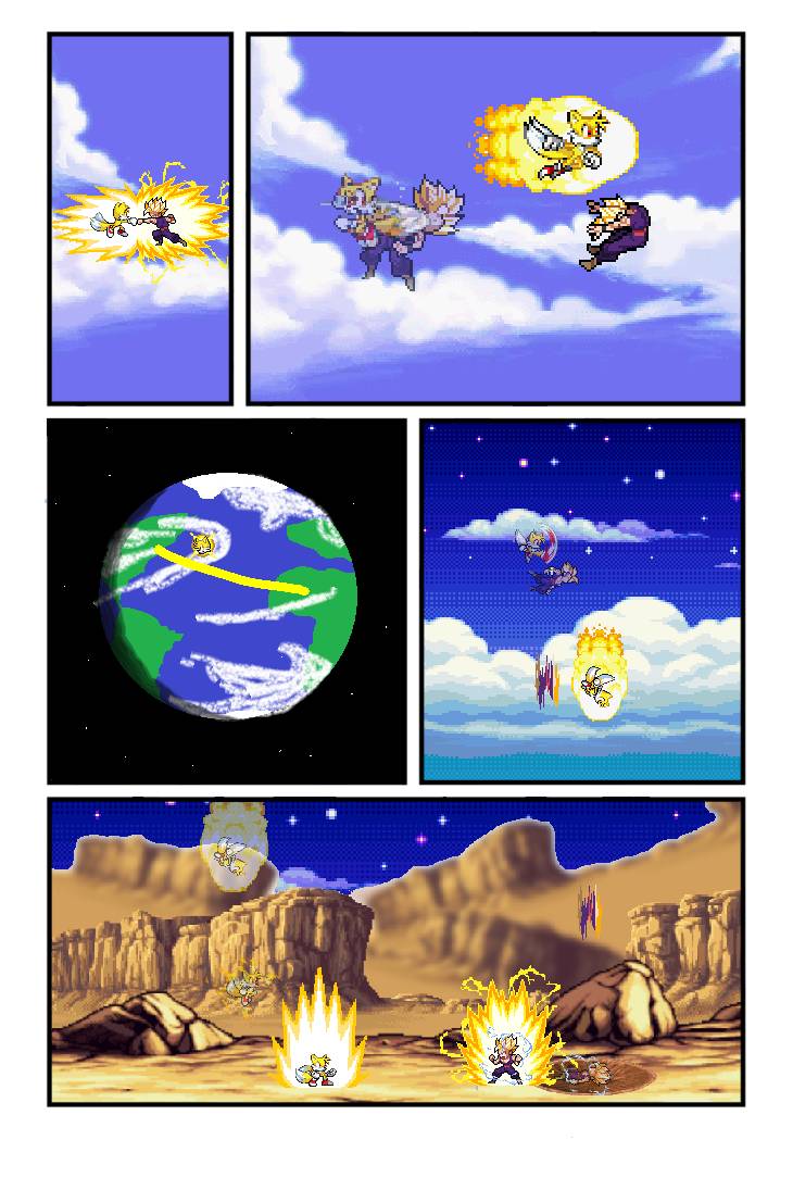 Mario and Sonic vs Goku and Naruto by SLGQ4 on DeviantArt