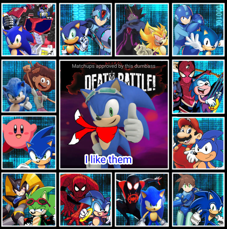 Sanic Variants My favorite matchups for different sonic variants by hiperblade1999 on ...