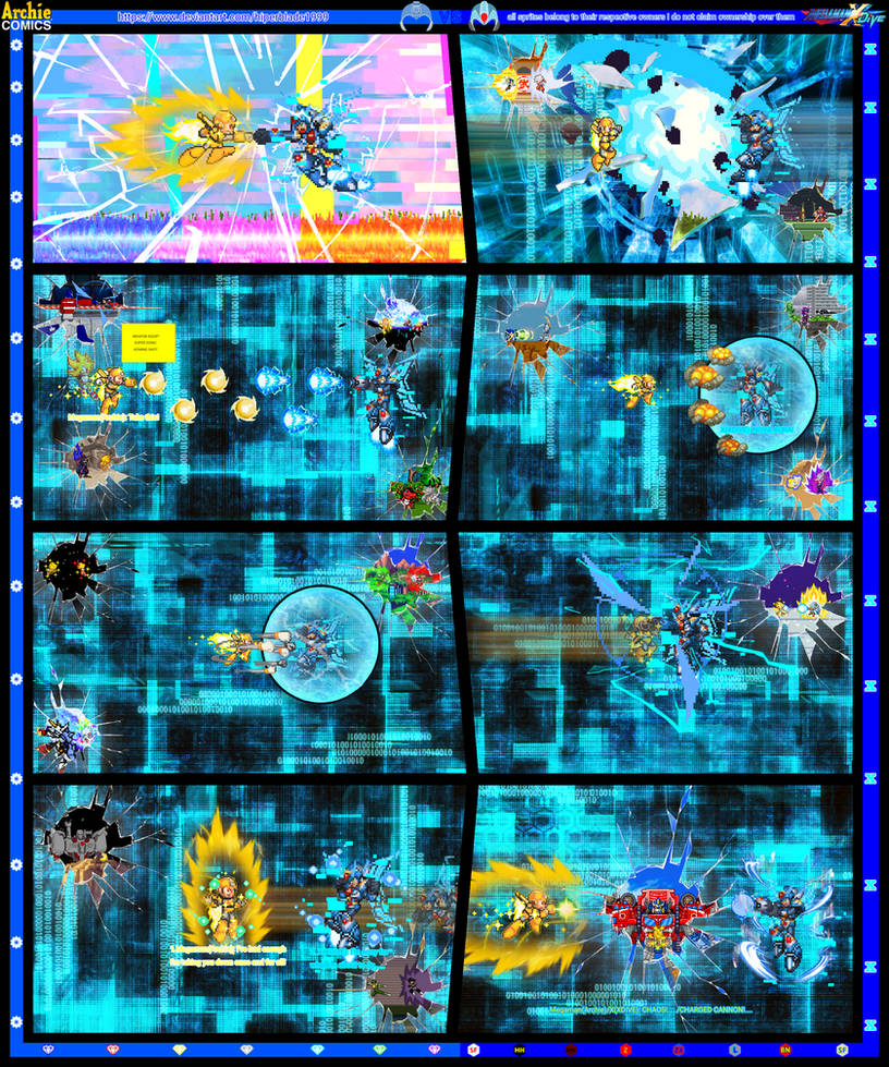 multiverse Busters (Archie Megaman vs XDIVE X) p9 by hiperblade1999 on ...
