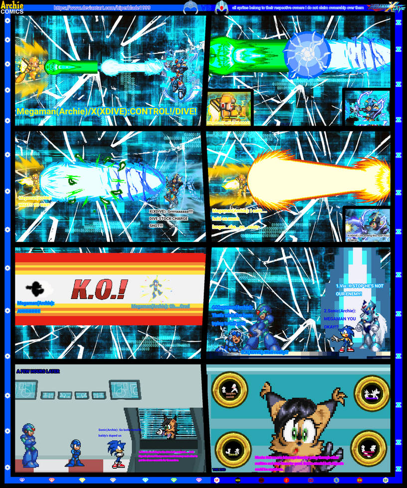 Multiverse Busters(Archie Megaman vs XDIVE X) p 10 by hiperblade1999 on ...