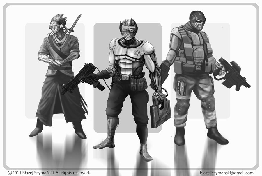 Cyber Explorers Characters Cyber Characters by Buashei on DeviantArt