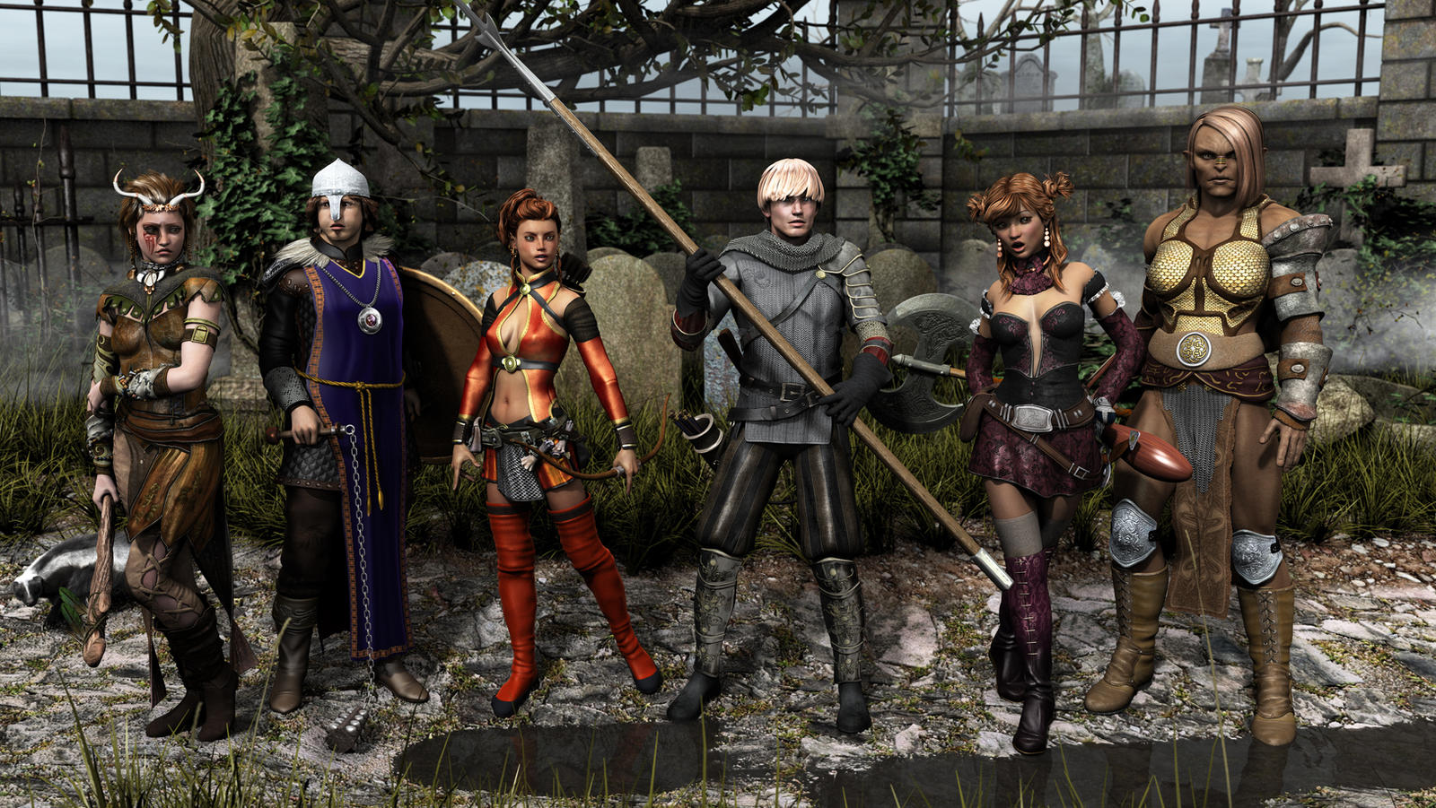 The Adventurers - Level 2 by GrandSACHI on DeviantArt