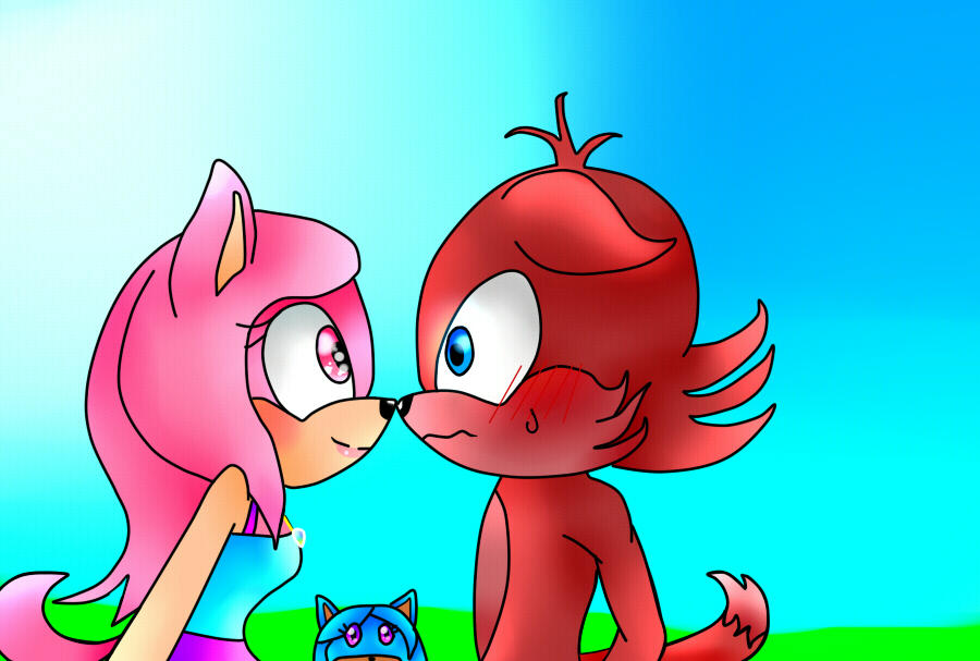 Fox Angle Angel y foxy se conocen by AmyRoseRosa on DeviantArt