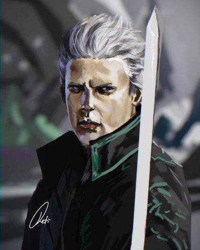 Devil May Cry - Vergil by MrWakeArt on DeviantArt