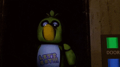 NOPE NOPE NOPE NOPE NOPE!! (Chica GIF)