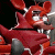 Foxy Cuddles his Plushie (Chat Icon)