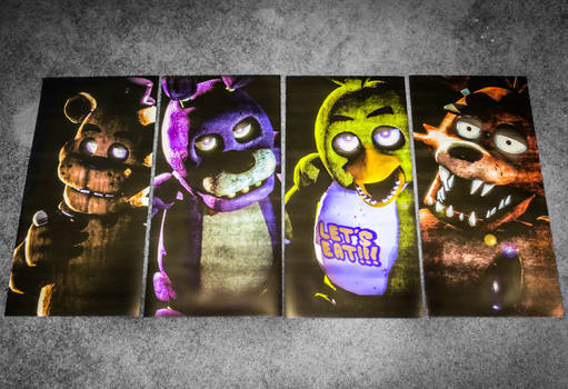 Custom Five Nights at Freddy's Posters! Link Below