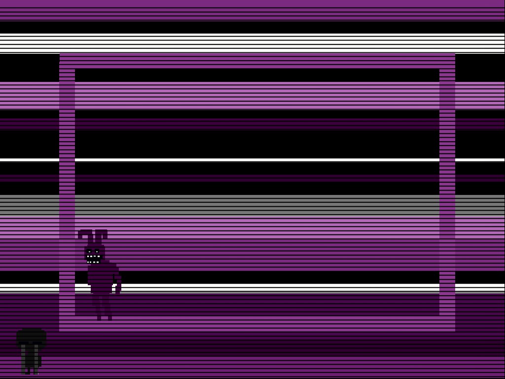 Five Nights at Freddy's 3 PURPLE MAN Minigame 