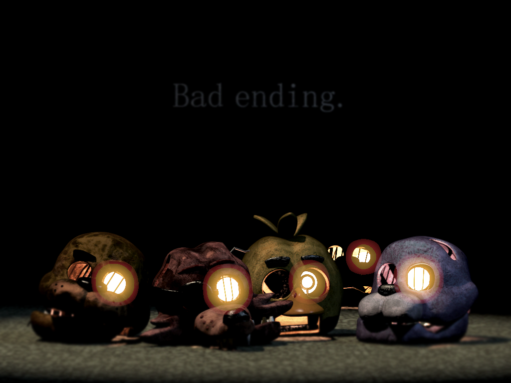 Resultado de imagen para five nights at freddys 3 end