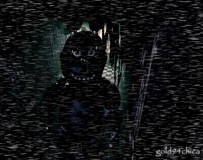 Bonnie in a FNAF3 Hallway