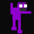 Free Scared Purple Guy Icon