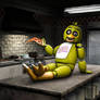 Welcome to my Kitchen! (Chica SFM Wallpaper)