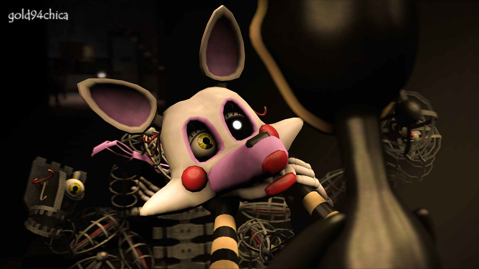 Five Nights at Freddy's 4 Nightmares (4k SFM) by gold94chica on DeviantArt