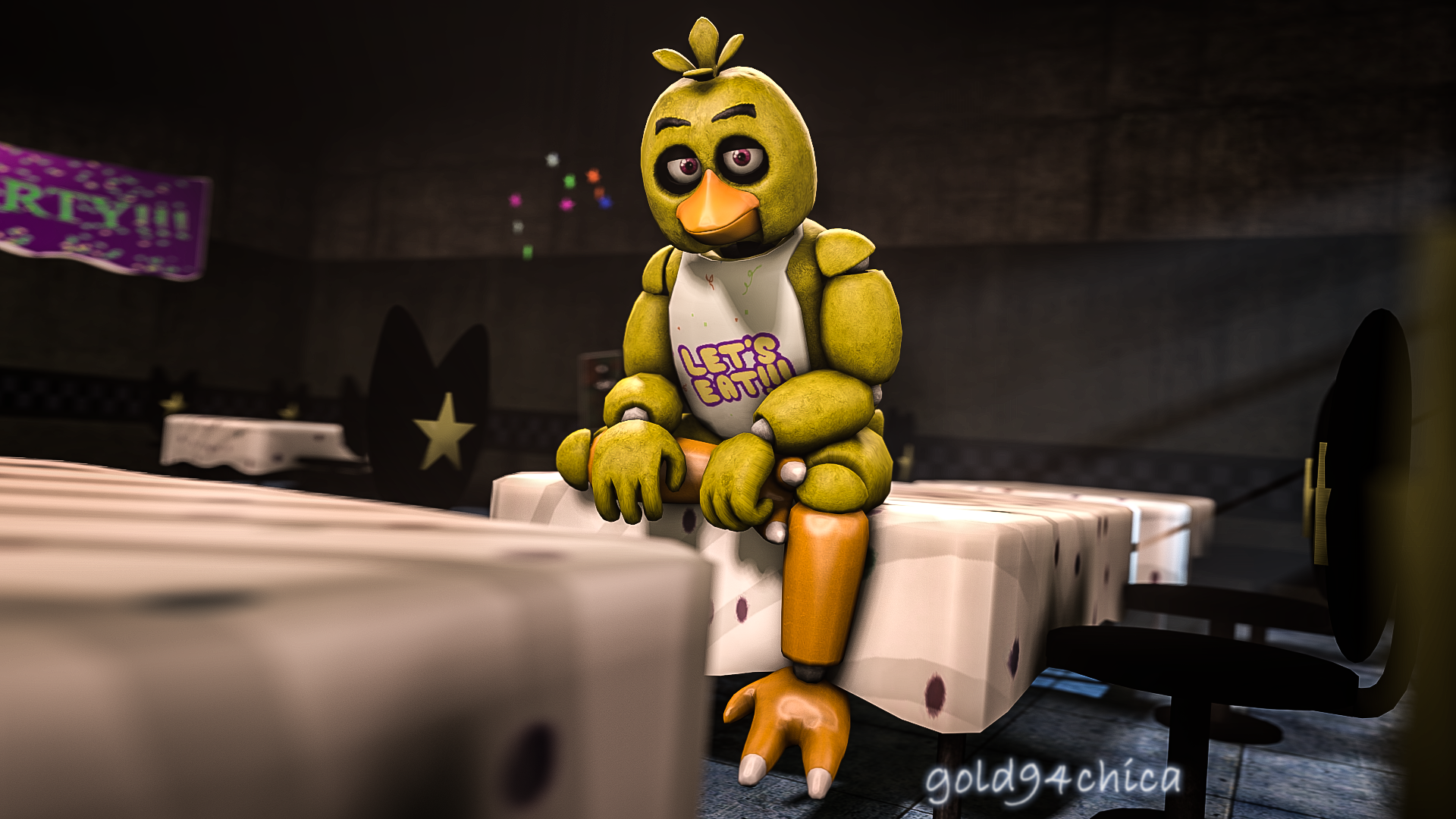 Five Nights at Freddy's 4 Nightmares (4k SFM) by gold94chica on DeviantArt