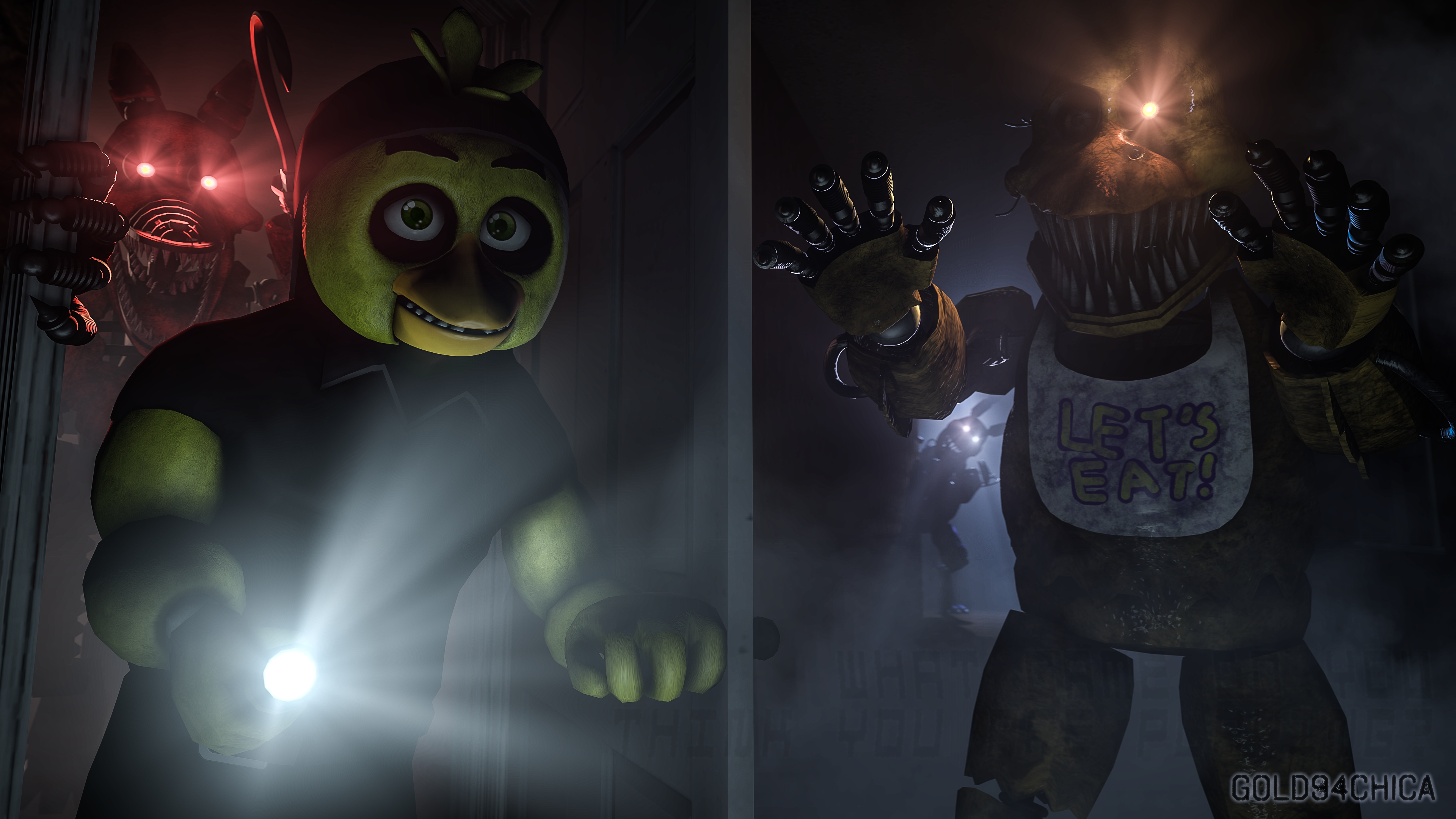 FNAF 4 wallpaper nightmares on deviantart