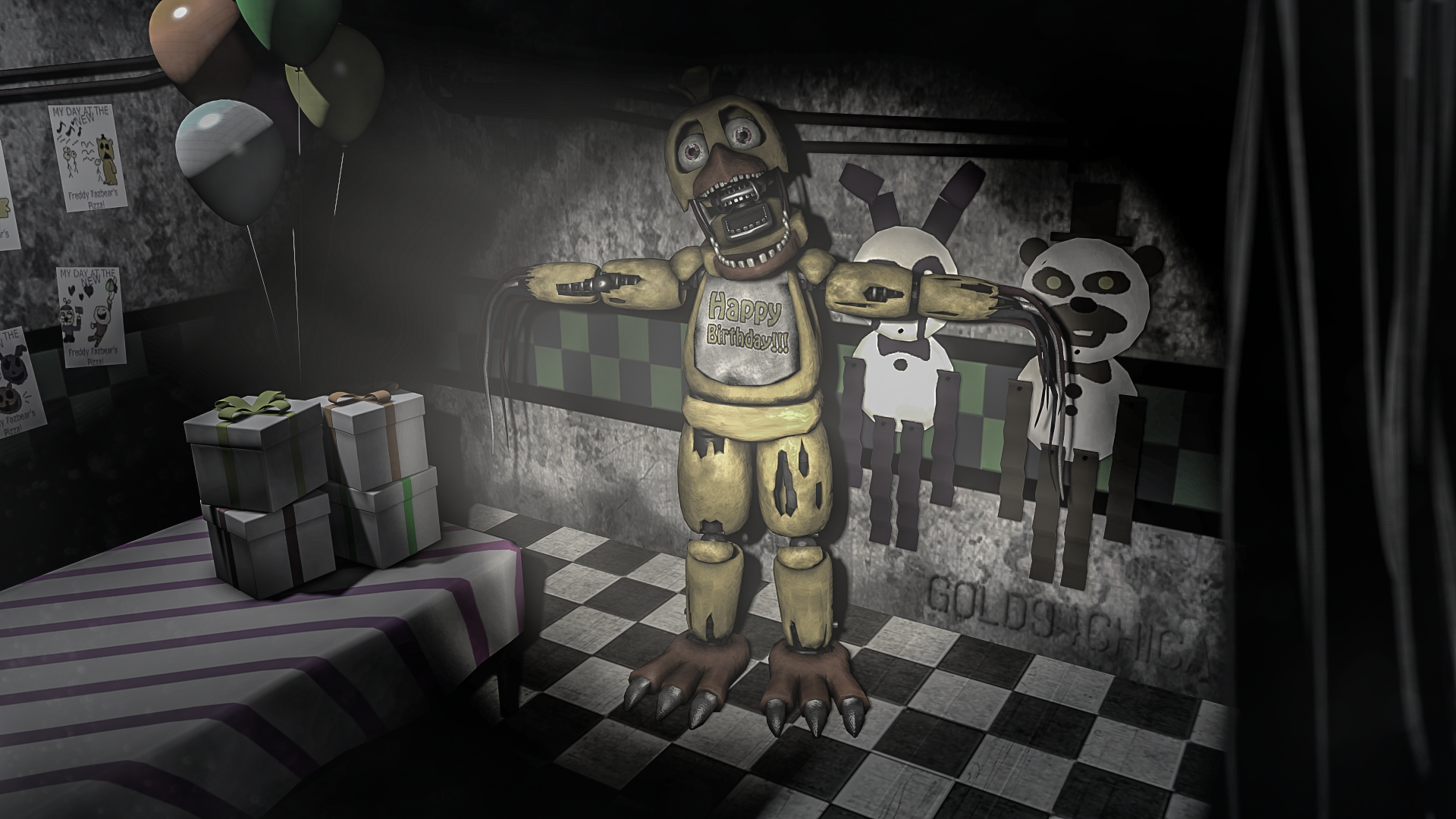 Dismantled/Withered Chica - Five Nights at Freddy's 2