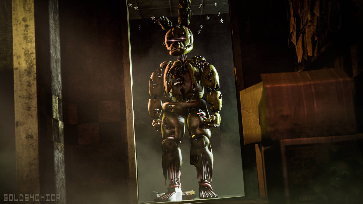 You Can't Escape Me (Springtrap 4K SFM) by gold94chica on DeviantArt