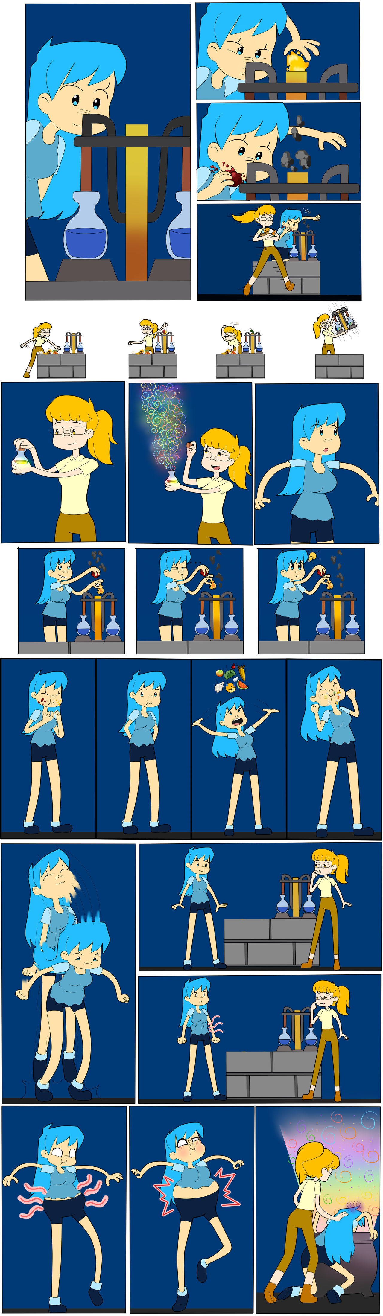 Blu-ing Stand - Redrawed by EpsilonArk on DeviantArt