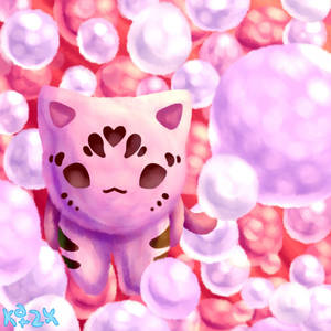 Bubblegum Tiger by Katzun Bubblegum Tiger by Katzun
