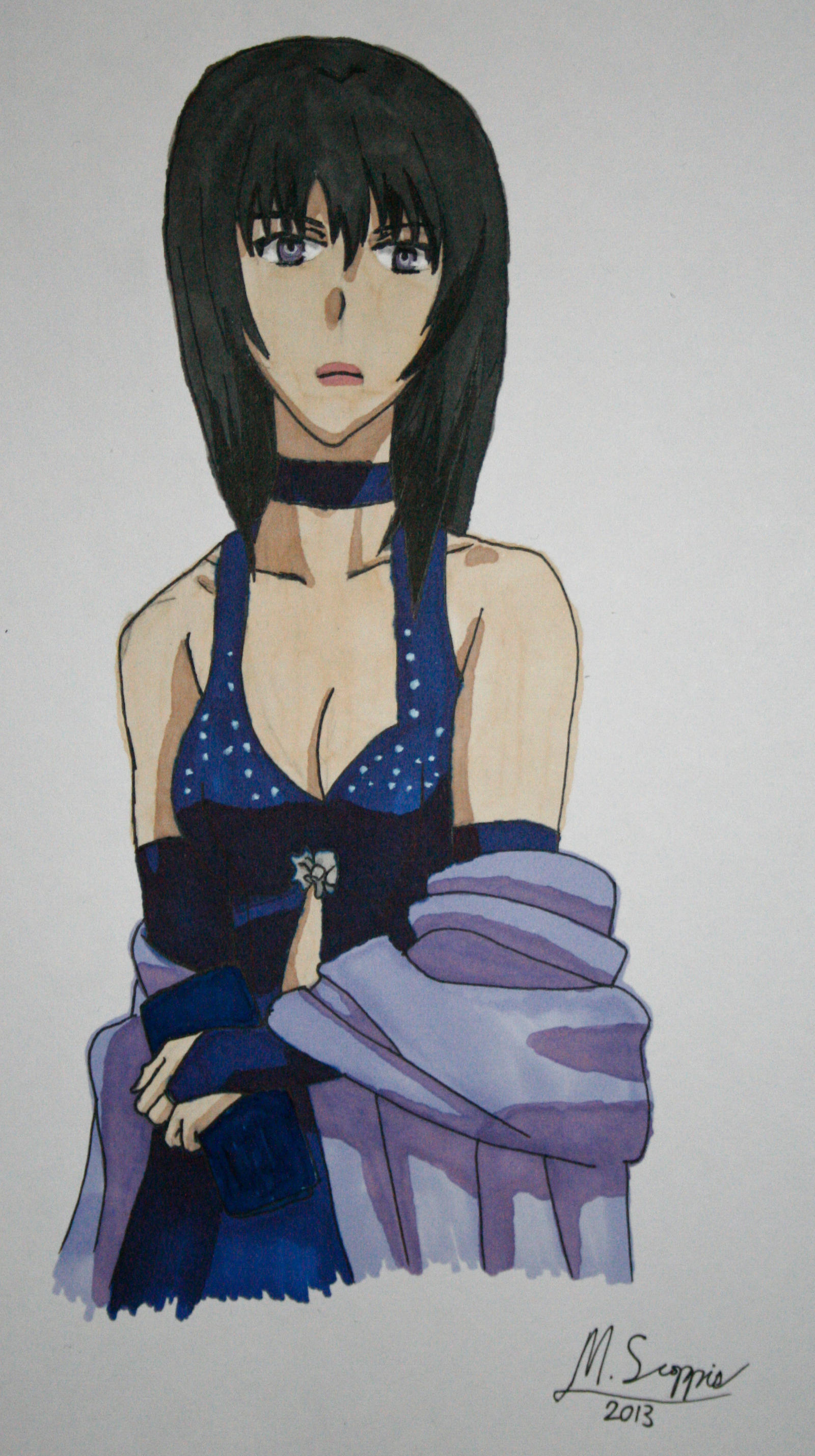 Canaan - Alphard Alshua in evening gown