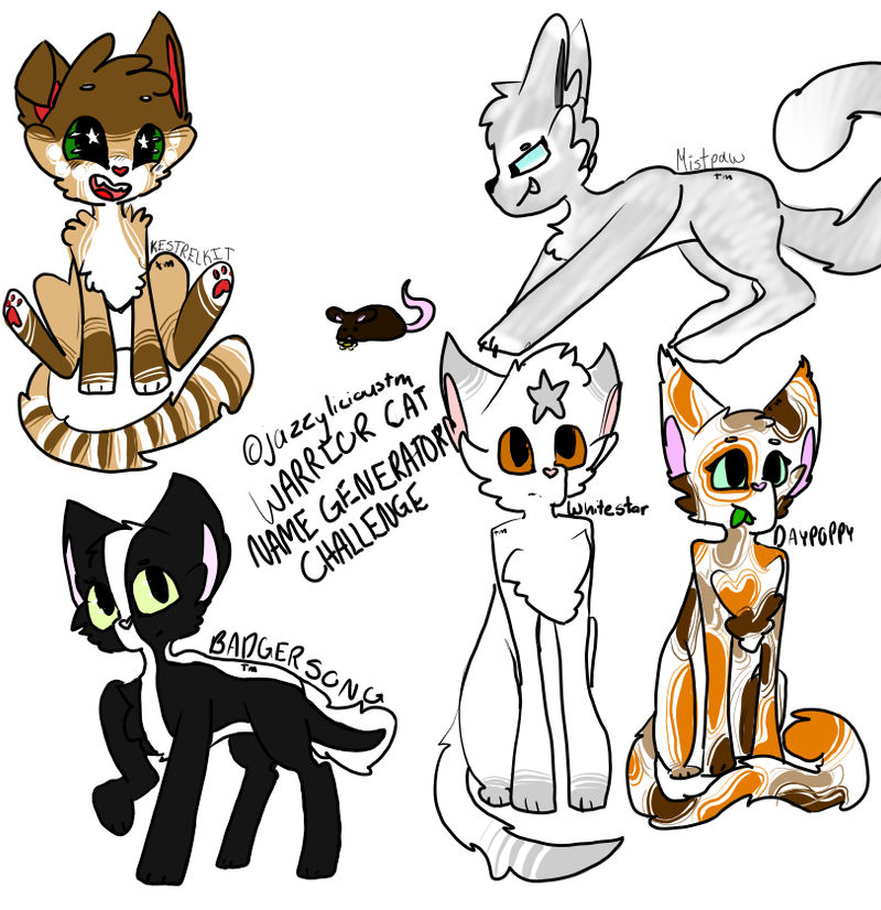 Warrior Cats Name Generator by Aliona-LoveArt14 on DeviantArt