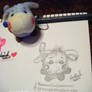 Cute Donkey Plushie Drawing