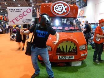 CEX with horse.i.am - London MCM Comic Con