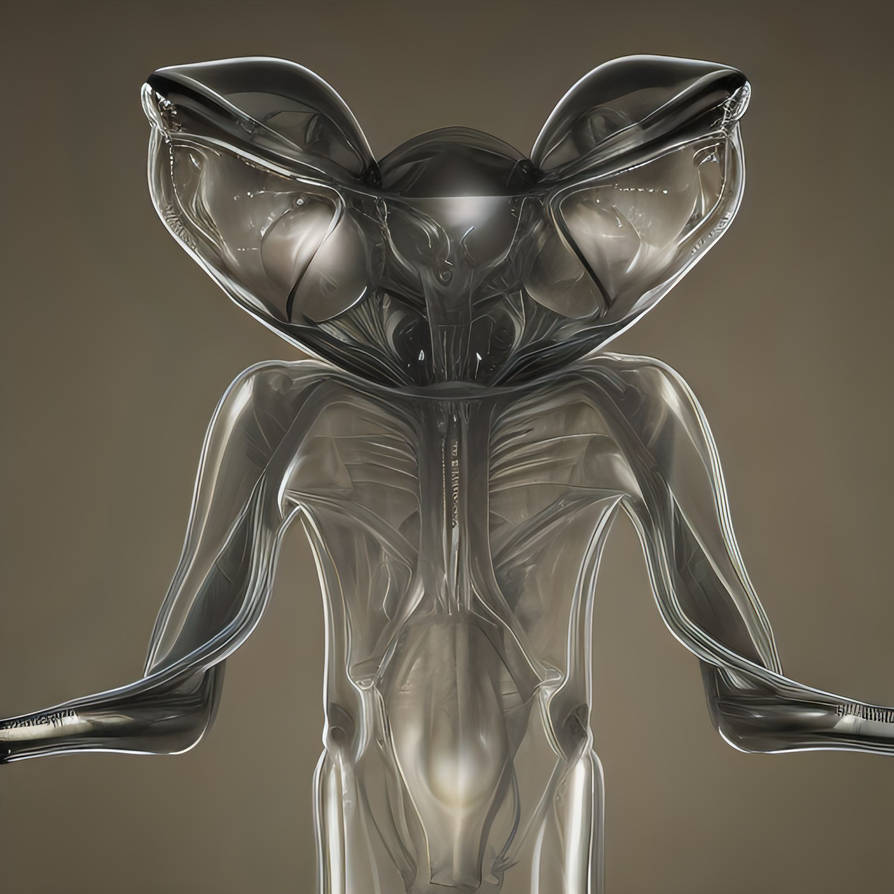 Translucent Alien by exzAzxe on DeviantArt
