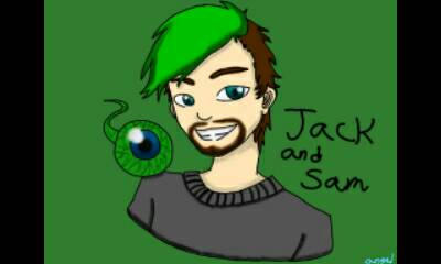 Jacksepticeye and Sam