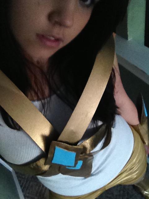 SC2 Female Zealot cosplay WIP 2