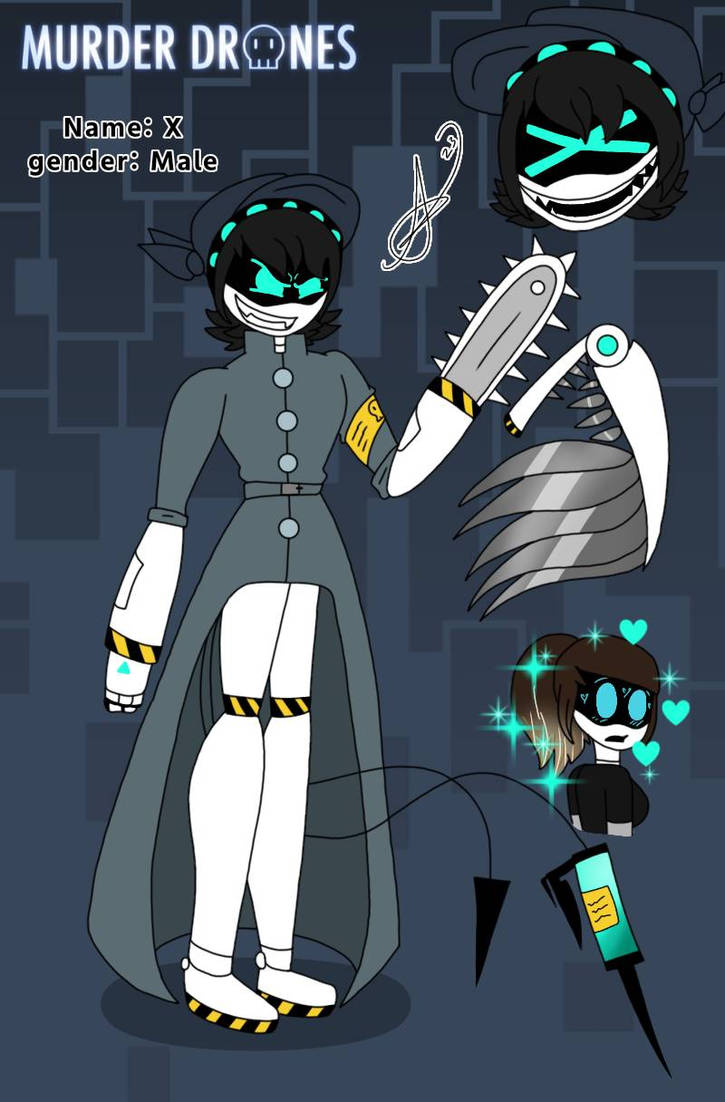 My OC Murder Drones by musicgirl656 on DeviantArt