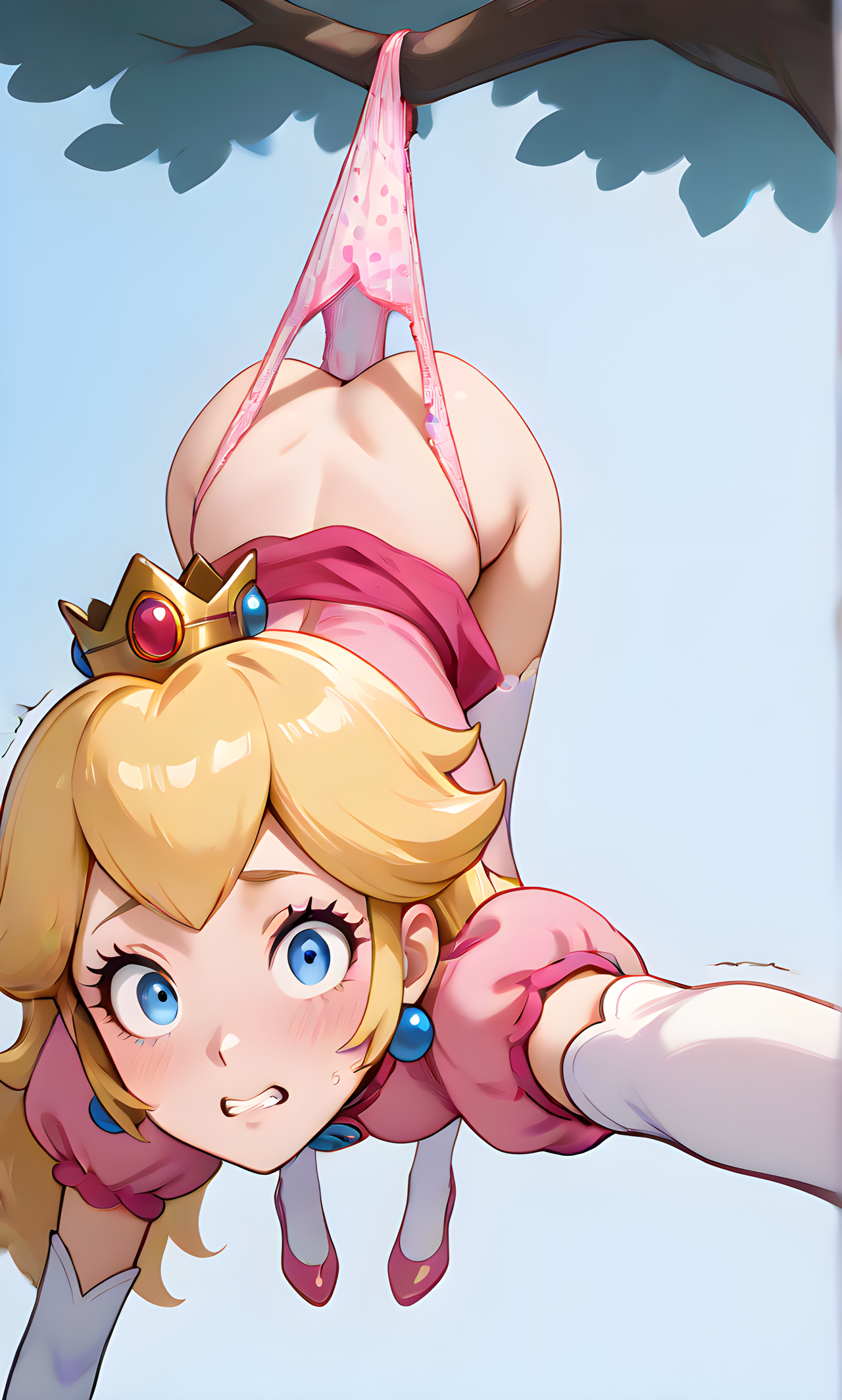 Peach Hanging Wedgie Selfie By FitPeach00 On DeviantArt peach-hanging-wedgie-selfie-by-fitpeach00-on-deviantart