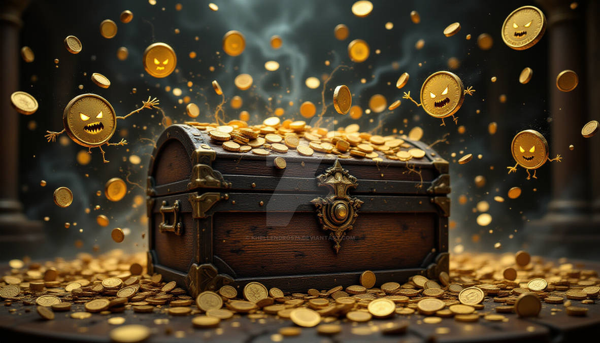 Deviantart Gold Box Gold coin revolution by khellendros74 on DeviantArt