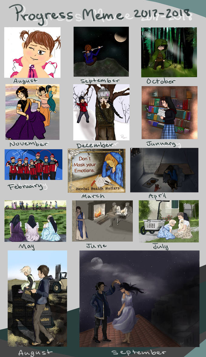Progress Meme 2017-2018 by wren2002 on DeviantArt