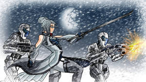RWBY Fanart: Winter's Warzone