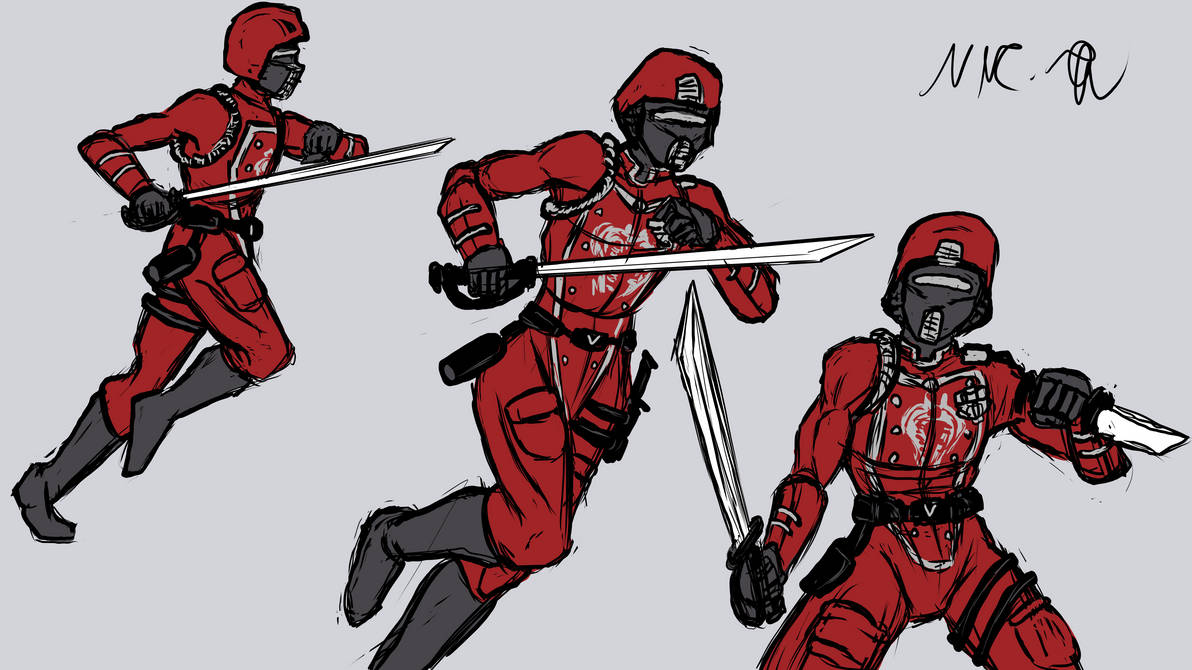 Guard Pose Inimation GI JOE Classified Crimson Guard Poses by NC-Zimmer on DeviantArt