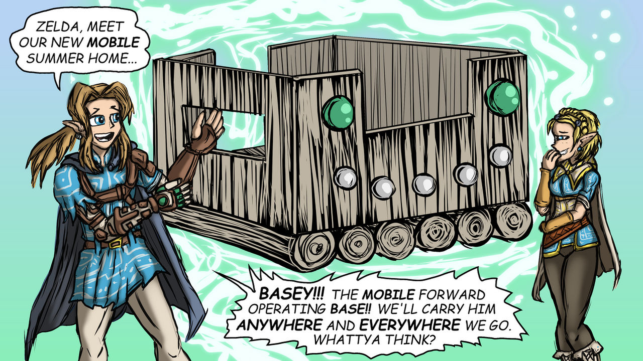 Zelda ToTK Mini Comic: Basey the Base by LegendofRemnant on DeviantArt