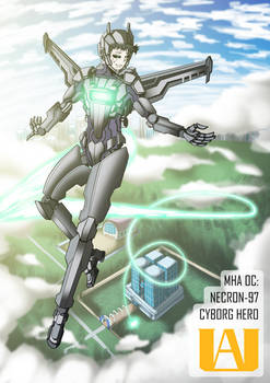 MHA OC - Necron-97 - The Cyborg Transfer Student