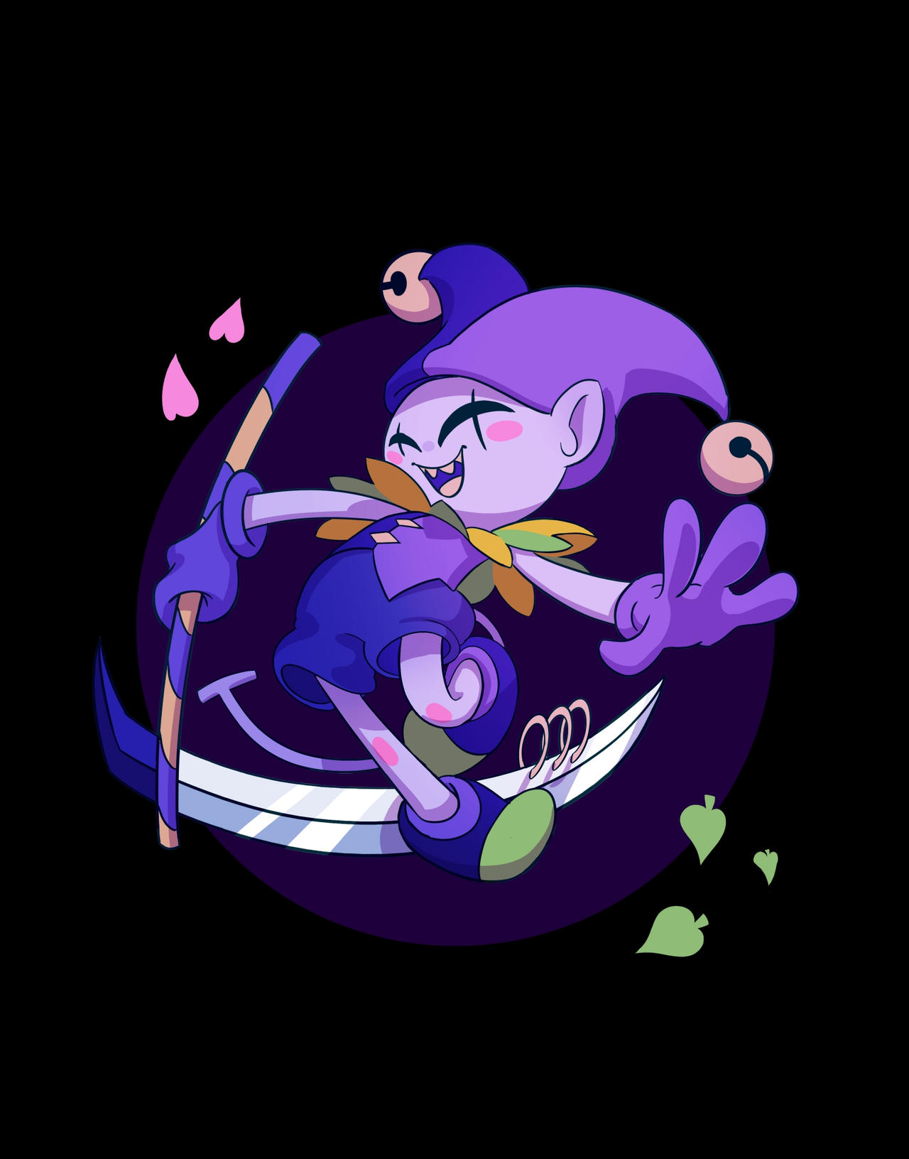 Jevil by 8-bitpunch on DeviantArt