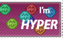 I'm Hyper - Stamp