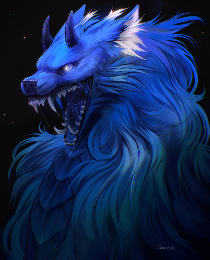blue anger by Gorushka on DeviantArt