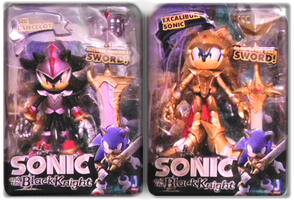 my Sir Lancelot Shadow and  Excalibur Sonic