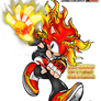 Sa2 Apollo The Hedgehog With Fire